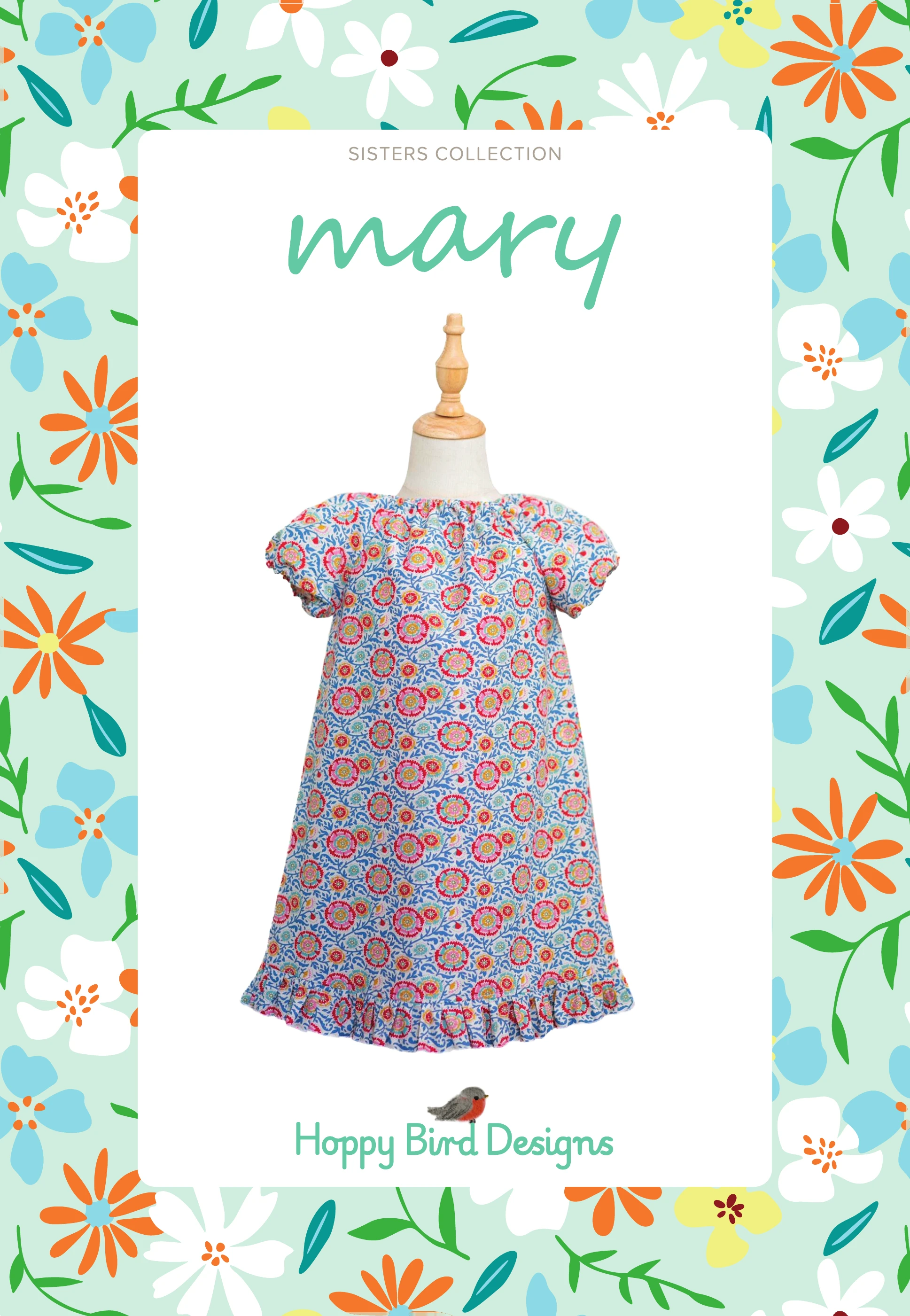 Mary envelopes, Front